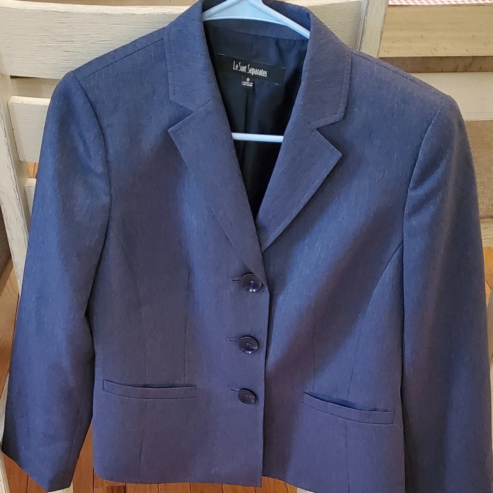 Le Suits Separates womens blazer Size 8